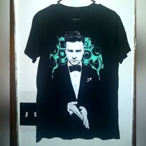 JUSTIN TIMBERLAKE CONCERT TEE - Medium // Band Music Tour T-shirt NSYNC